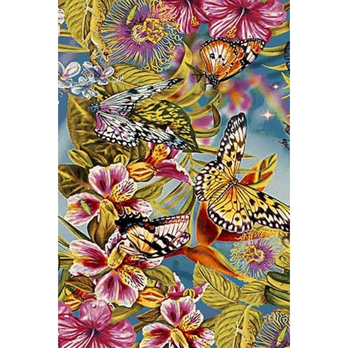 Ковер Fraise CRYSTAL C015, 0,8 × 1,5 м, прямоугольный, MULTICOLOR