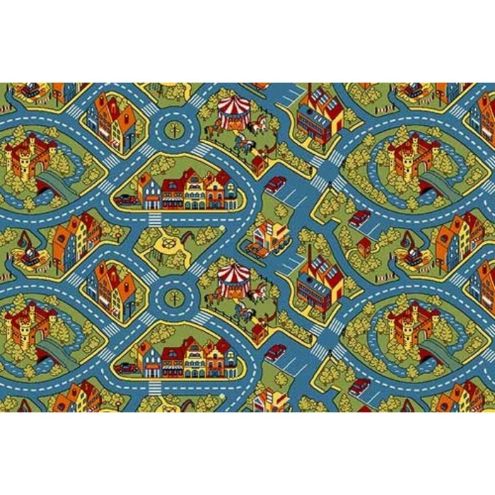 Ковер Fraise CRYSTAL C025, 0,8 × 1,5 м, прямоугольный, GREEN