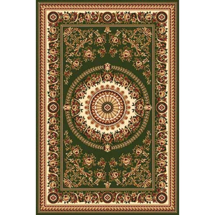 Ковер Heat-set DA VINCI 5246, 2,5 × 3,5 м, прямоугольный, GREEN