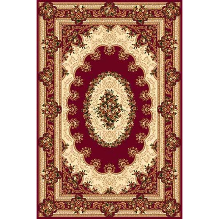 Ковер Heat-set DA VINCI 5440, 2,5 × 5,5 м, прямоугольный, RED