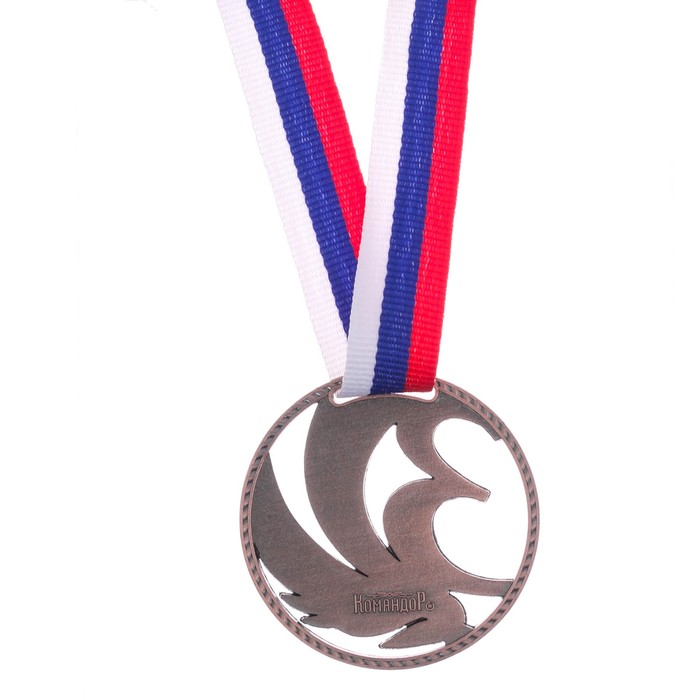 Медаль призовая 081 диам. 5 см. 3 место. Цвет бронз