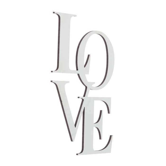 Набор фоторамка, полка на стену "Love"