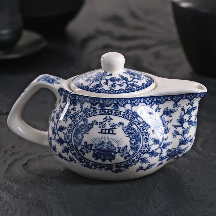 Чайник заварочный 200 мл "Восточная мудрость", цвет синий