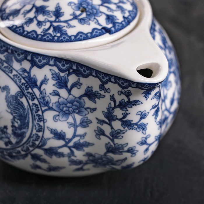 Чайник заварочный 200 мл "Восточная мудрость", цвет синий