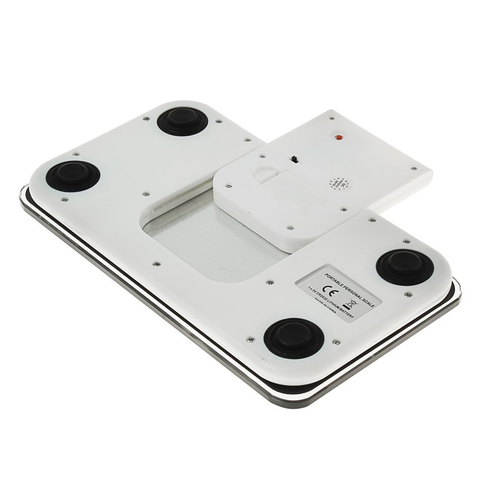 Весы напольные LuazON LVP-1802, электронные, до 180 кг, чёрные УЦЕНКА