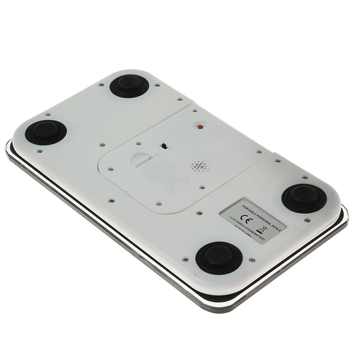 Весы напольные LuazON LVP-1802, электронные, до 180 кг, чёрные УЦЕНКА