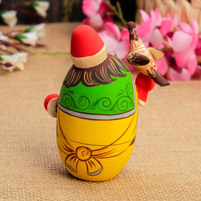 Шкатулка-матрёшка "Сокольничий", 12х8х4,5 см