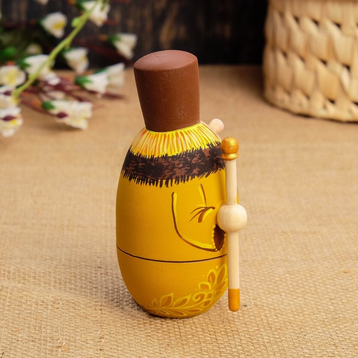 Шкатулка-матрёшка "Боярин", 12х8х4,5 см