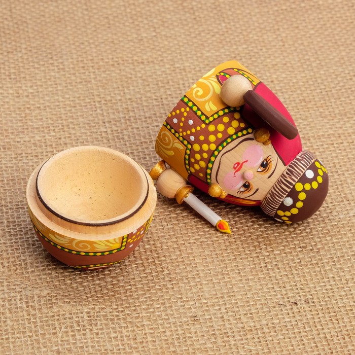 Шкатулка-матрёшка "Боярыня", 11х8х4,5 см