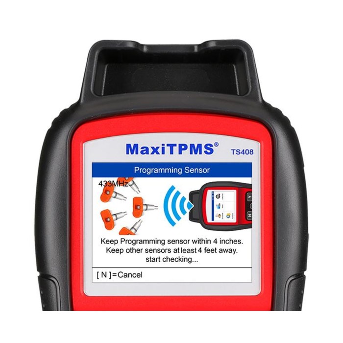 Сканер диагностический Autel TS408, TPMS, цветной TFT дисплей (320х240), 3.7 В, 3200 мАч