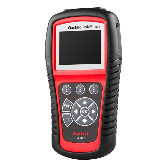 Сканер диагностический Autel Autolink AL619, OBD II, TFT color display 320 x 240, 8-18 В