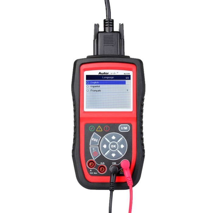 Сканер диагностический Autel Autolink AL539, OBD II, TFT Цветной дисплей (320 x 240 dpi)