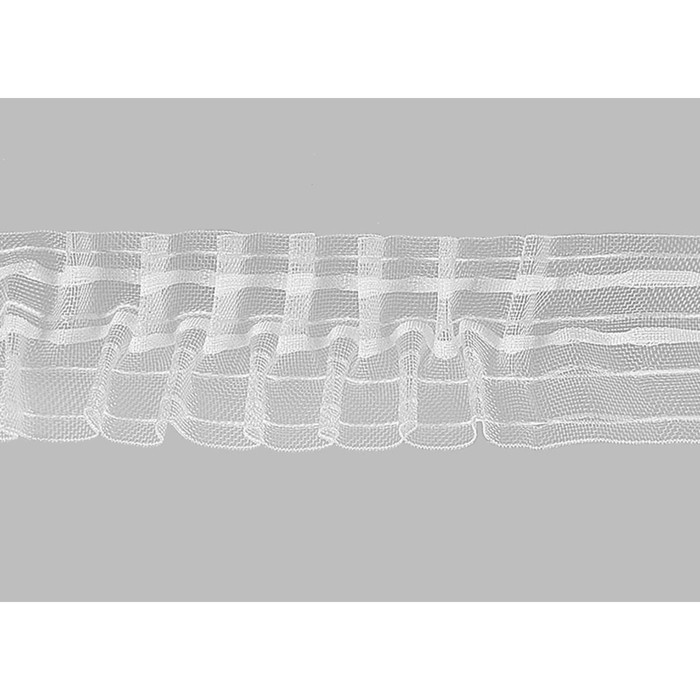 Тесьма прозрачная (бабочка) в рулоне (50 м), ширина 6 см