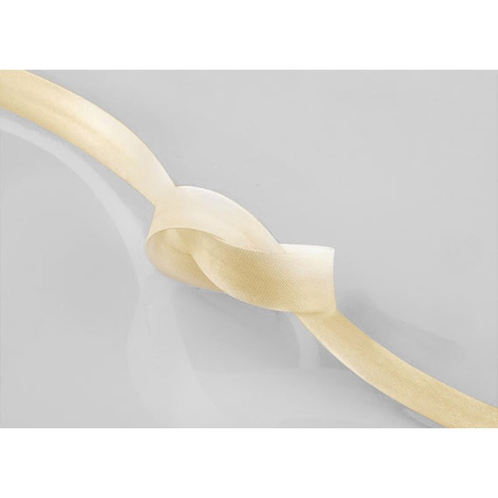 Бейка однотон в рулоне (131 м), ширина 15 мм, цвет бежевый