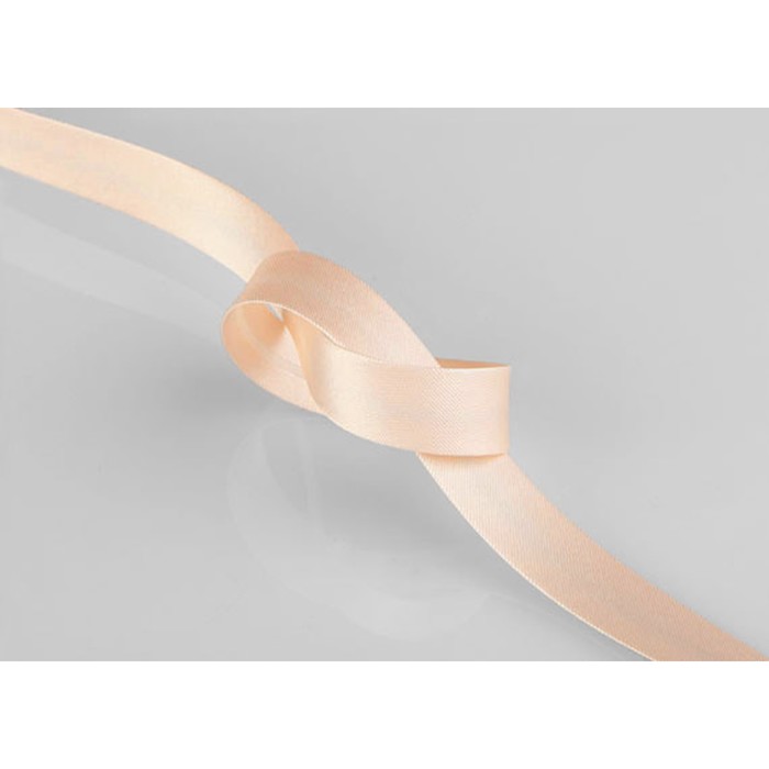 Бейка однотон в рулоне (131 м), ширина 15 мм, цвет кремовый