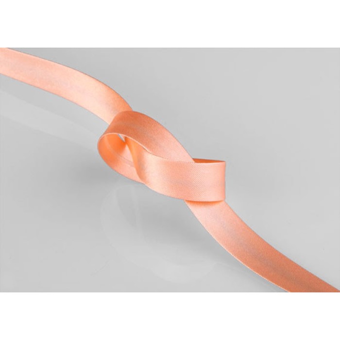 Бейка однотон в рулоне (131 м), ширина 15 мм, цвет розовый