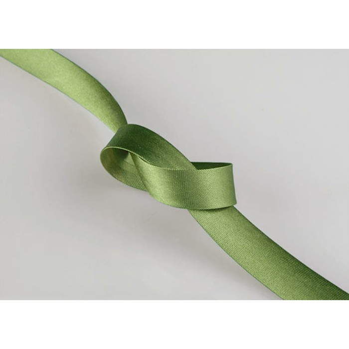 Бейка однотон в рулоне (131 м), ширина 15 мм, цвет зелёный