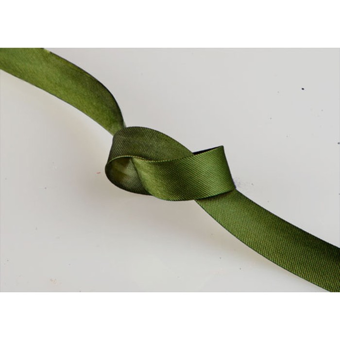 Бейка однотон в рулоне (131 м), ширина 15 мм, цвет зелёный