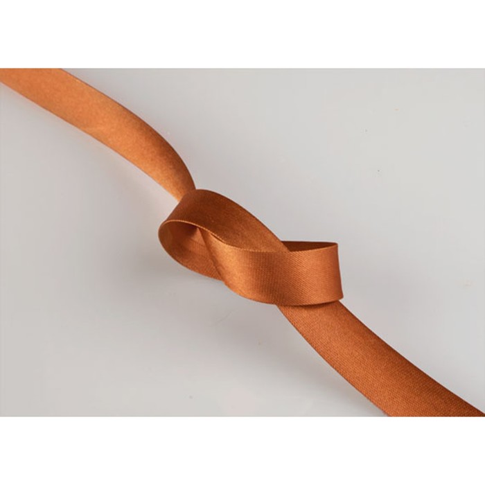 Бейка однотон в рулоне (131 м), ширина 15 мм, цвет коричневый