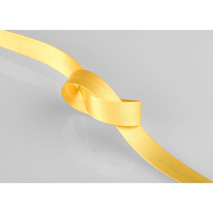 Бейка однотон в рулоне (131 м), ширина 15 мм, цвет жёлтый