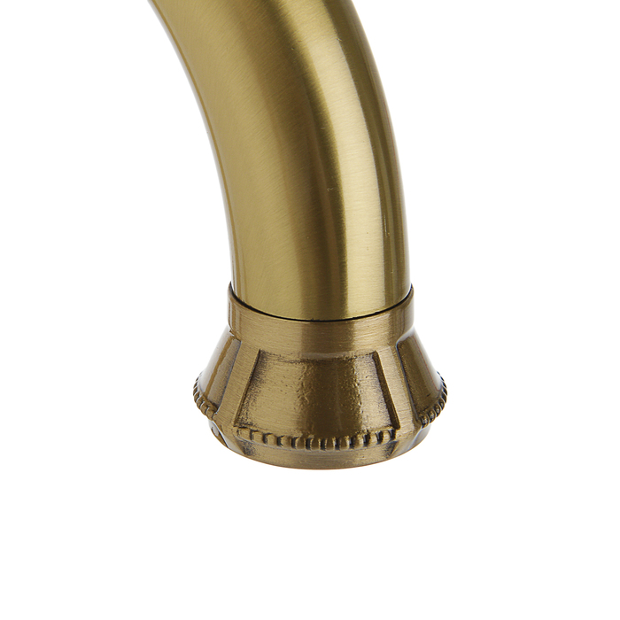 Cмеситель для раковины Accoona A90102, двухрычажный, латунь