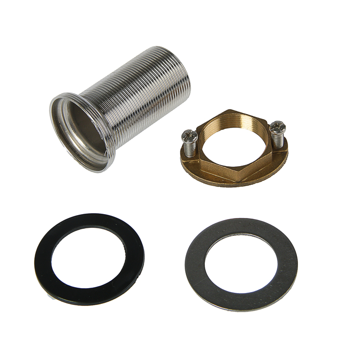 Cмеситель для раковины Accoona A96106W, двухрычажный, латунь, цвет золото