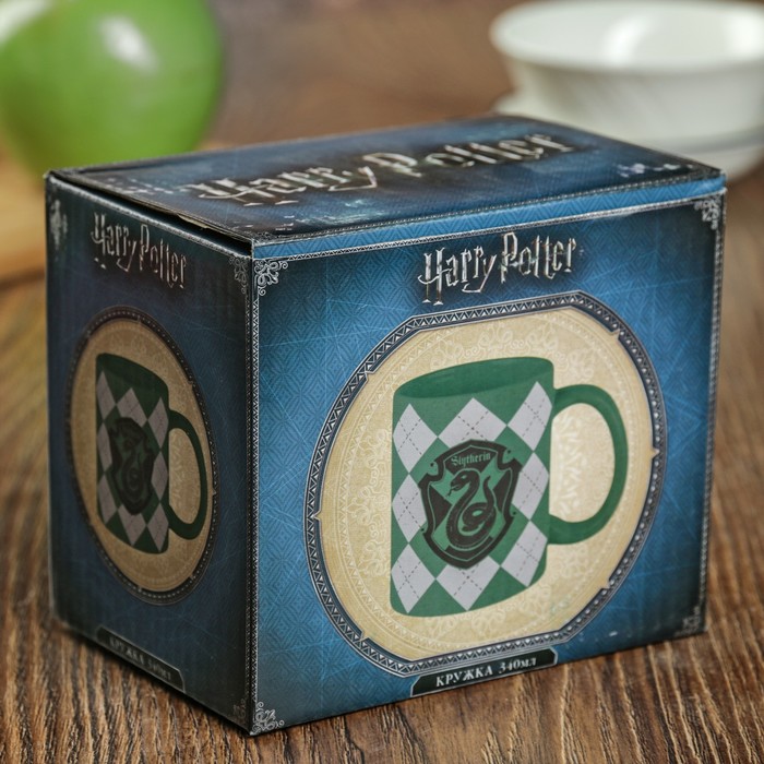 Кружка 340 мл "Гарри Поттер. Слизерин"