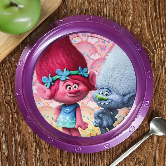 Тарелка "Тролли" 21,5 см