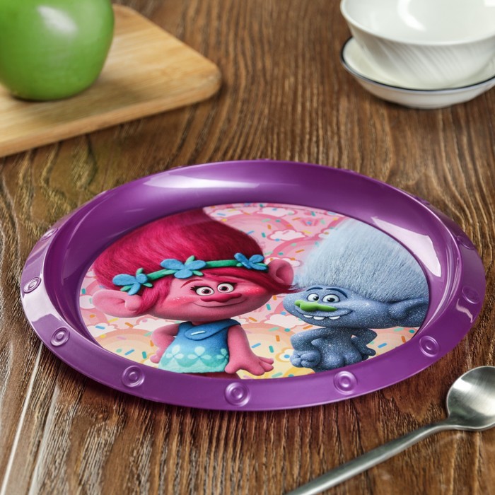 Тарелка "Тролли" 21,5 см