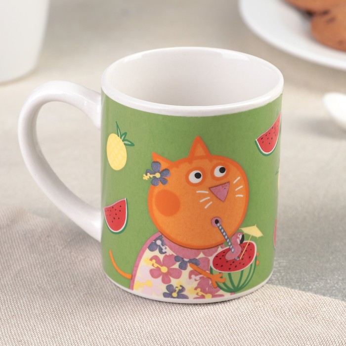 Кружка 220 мл "Свинка Пеппа. Фрукты"