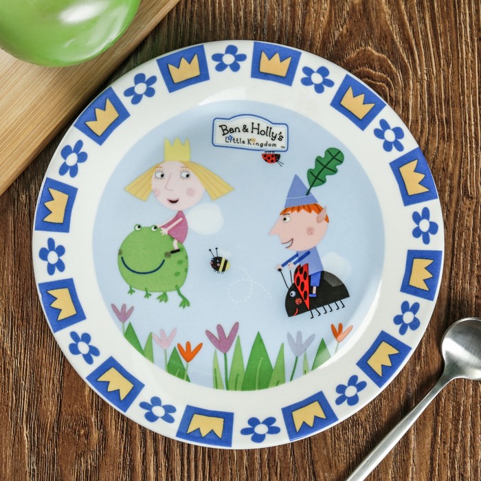 Набор посуды "Бен и Холли 2", 3 предмета, в подарочной упаковке