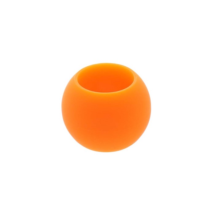 Кугель круглый для штор  (1 шт), цвет оранжевый