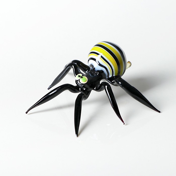 Сувенир из стекла средняя "Паук"