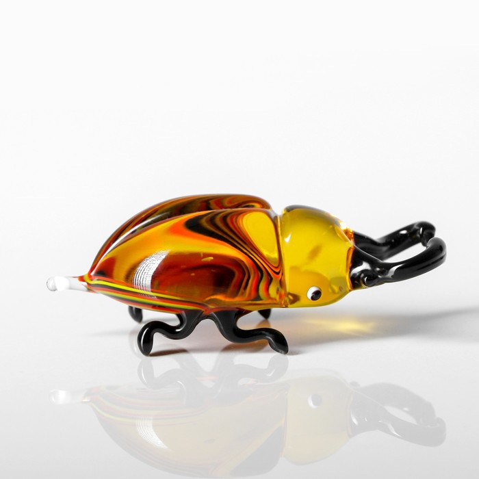 Сувенир из стекла средняя "Жук"