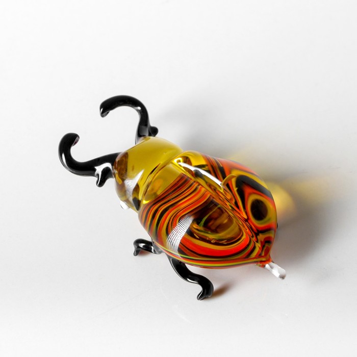 Сувенир из стекла средняя "Жук"