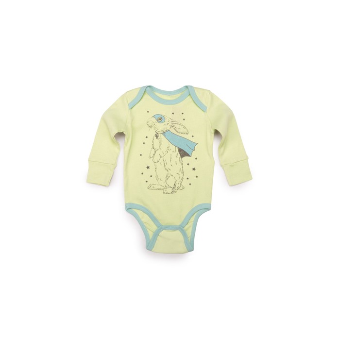 Боди с длинным рукавом (2 шт.), рост 62 см