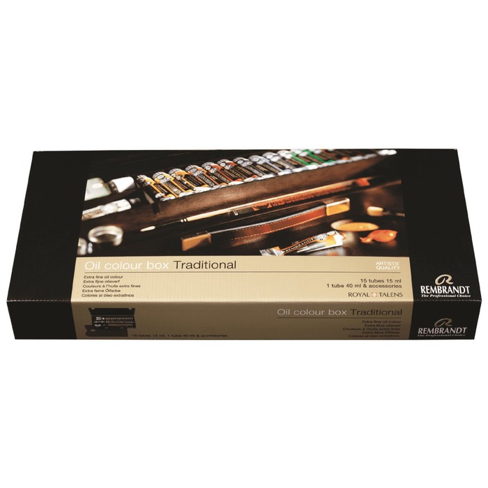 Краски масляные худ набор 15цв*15мл/1цв*40мл Royal Talens Rembrandt "Традиционный"