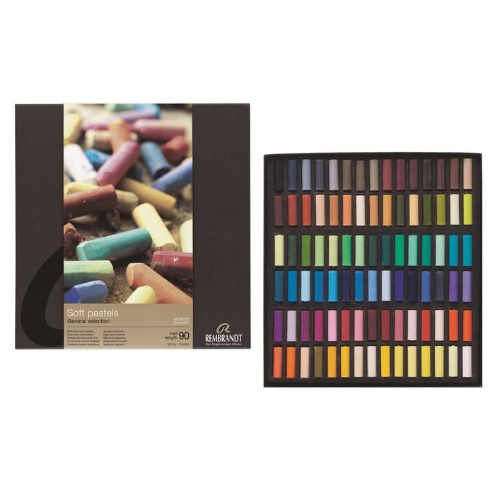 Пастель сухая художественная Soft Royal Talens Rembrandt "Профессиональный" 90цв (осн) 1/2