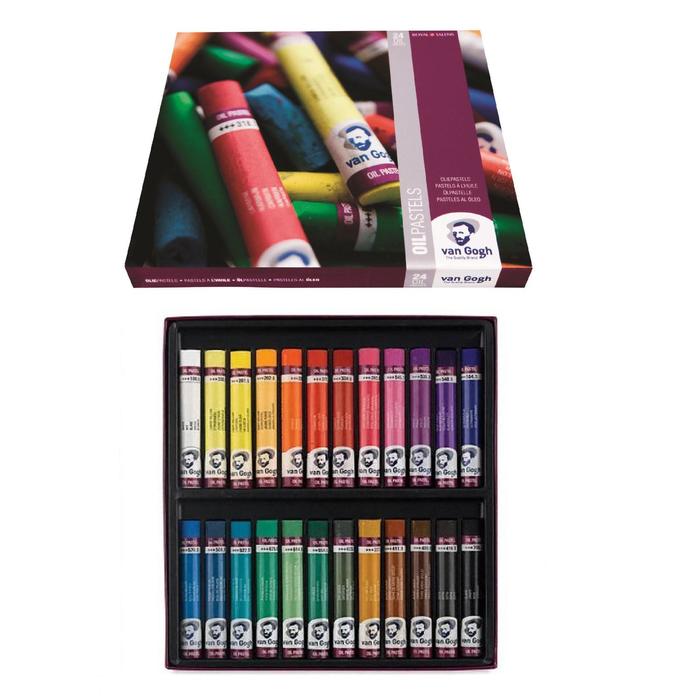 Пастель масляная 24цв Royal Talens Van Gogh "Базовый", к/к