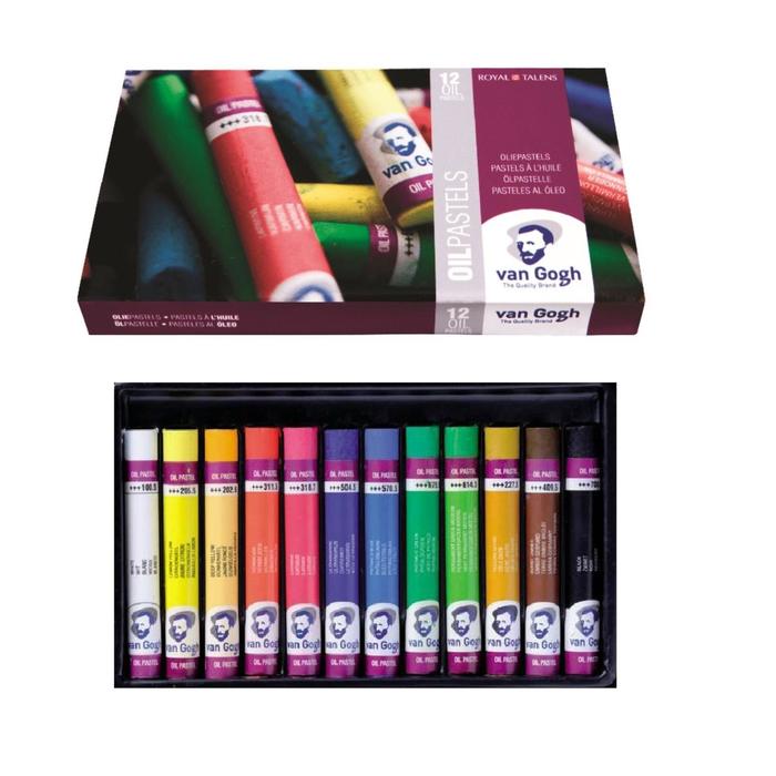 Пастель масляная 12цв Royal Talens Van Gogh "Стартовый", к/к