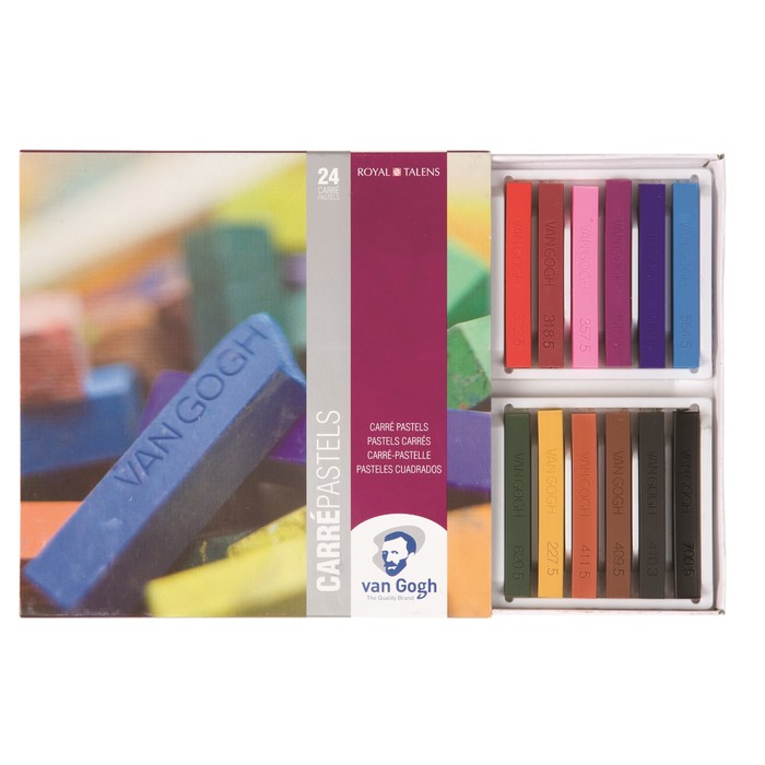 Пастель сухая художественная Royal Talens Van Gogh 24цв "Базовый", к/к