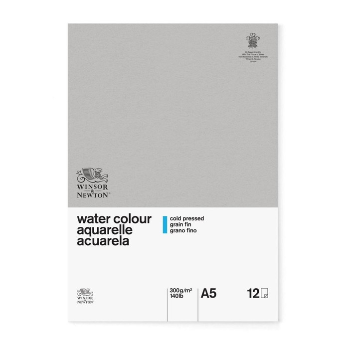 Альбом Акварель ХП А5 148*210 W&N Classic 12л 300г/м² скл Fin