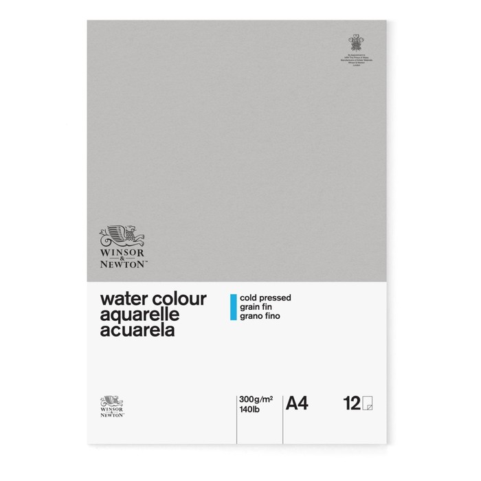 Альбом Акварель ХП А4 210*297 W&N Classic 12л 300г/м² скл Fin
