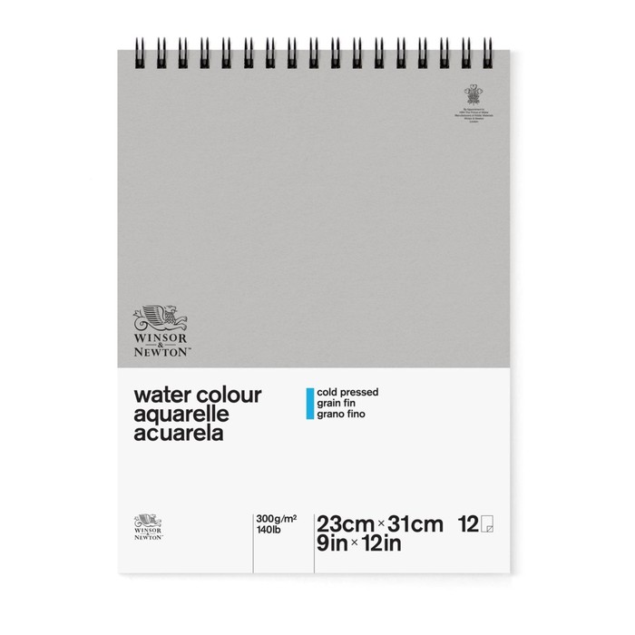 Альбом Акварель ХП С4 230*310 W&N Classic 12л 300г/м² спираль Fin