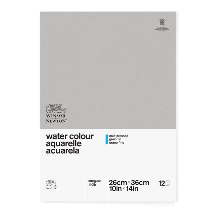 Альбом Акварель ХП B4 260*360 W&N Classic 12л 300г/м² скл Fin