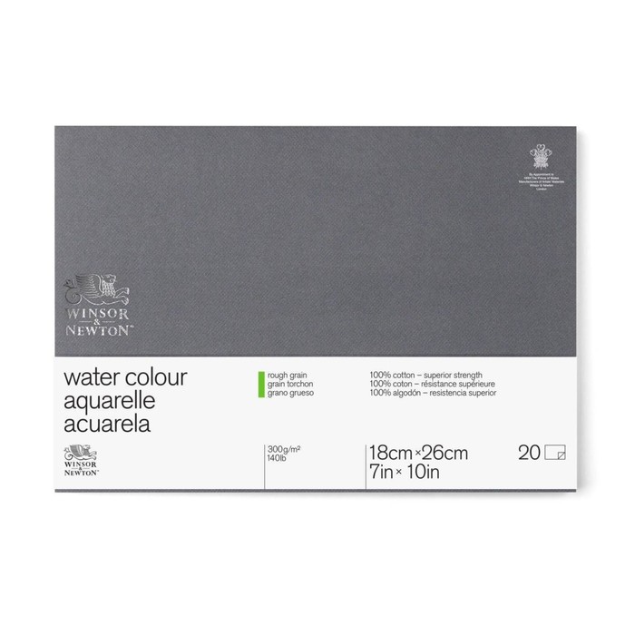 Альбом Акварель хлопок В5 180*260 W&N Professional 20л 300г/м² скл Торшон