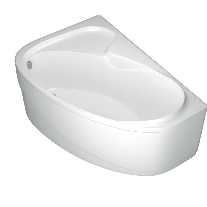 Ванна акриловая DOMANI-SPA Flora 150 L, левая