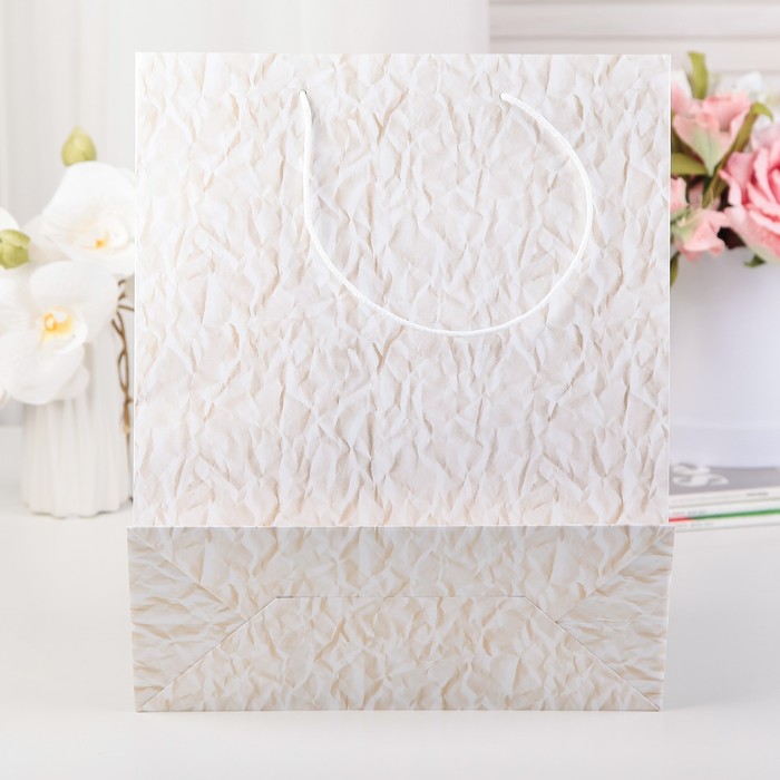 Пакет подарочный, "Новогодний", 270 х 120 х 350 мм