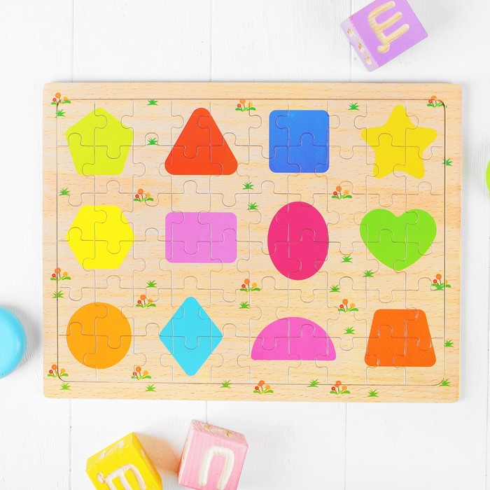 Пазл "Формы и цвета"