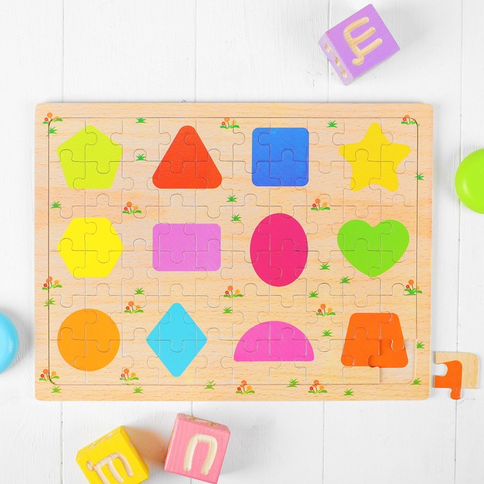 Пазл "Формы и цвета"